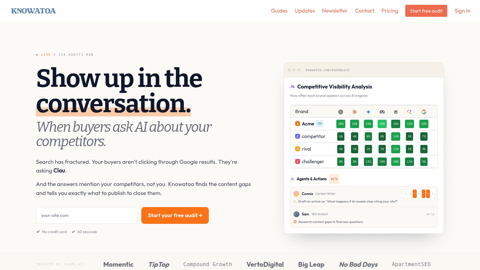 Knowatoa product screenshot