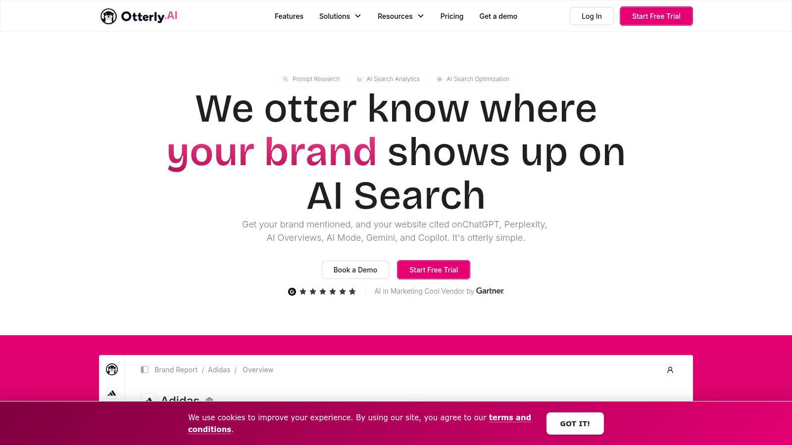 Otterly.AI product screenshot